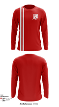 Amesbury Soccer Association 67153437 Long Sleeve Performance Shirt - 1