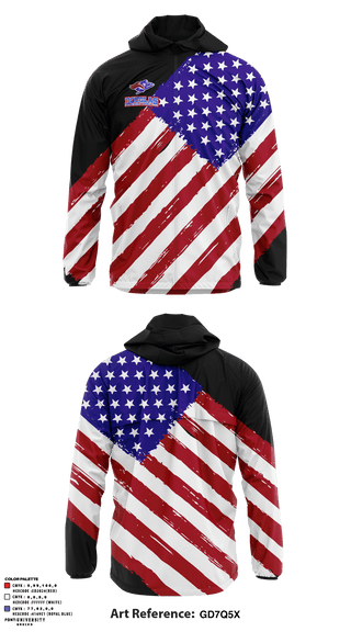 Windbreaker, Douglas High School Track, Track & Field, Teamtime, Team time, sublimation, custom sports apparel, team uniforms, spirit wear, spiritwear, sports uniforms, custom shirts, team store, custom team store, fundraiser sports, apparel fundraiser