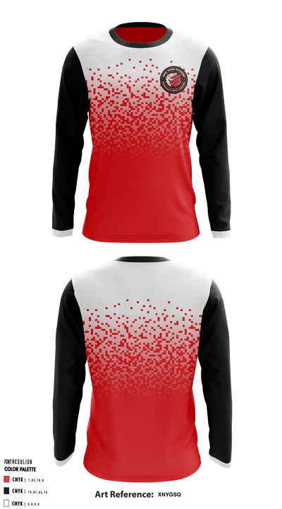 Kroc Swim Academy 64786235 Long Sleeve Performance Shirt - 1