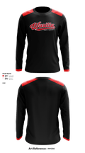 Wasilla Youth Baseball League 27960010 Long Sleeve Performance Shirt - 3