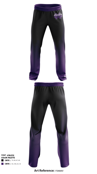 Mission Oak High School Golf 27236098 Sweatpants - 1