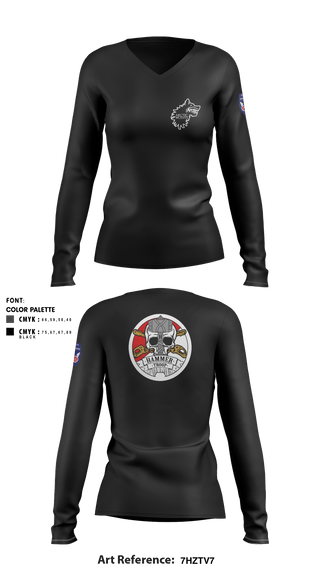 Women's Long Sleeve Vneck Shirt, , Army, Teamtime, Team time, sublimation, custom sports apparel, team uniforms, spirit wear, spiritwear, sports uniforms, custom shirts, team store, custom team store, fundraiser sports, apparel fundraiser