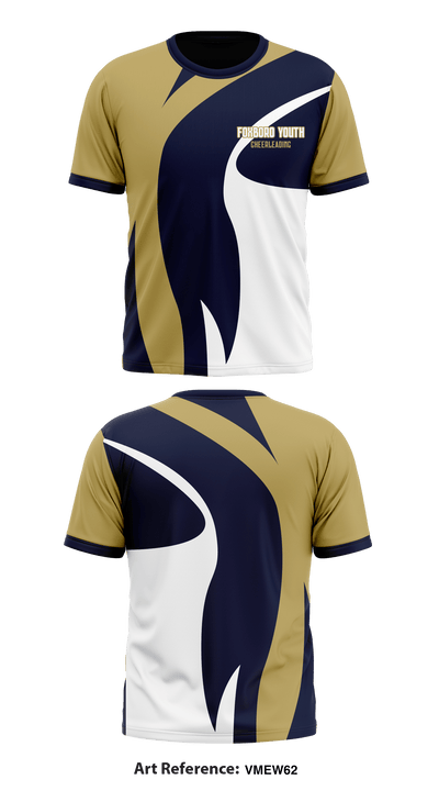 Foxboro Youth Football & Cheer 14783081 Short Sleeve Performance Shirt - 1