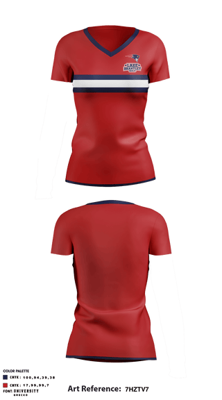 Women's Short Sleeve Vneck Shirt, Lake Brantley High School Golf, Golf, Teamtime, Team time, sublimation, custom sports apparel, team uniforms, spirit wear, spiritwear, sports uniforms, custom shirts, team store, custom team store, fundraiser sports, apparel fundraiser