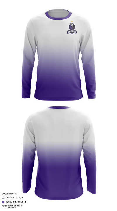 Mile High Elites FC 3524379 Long Sleeve Performance Shirt - 7