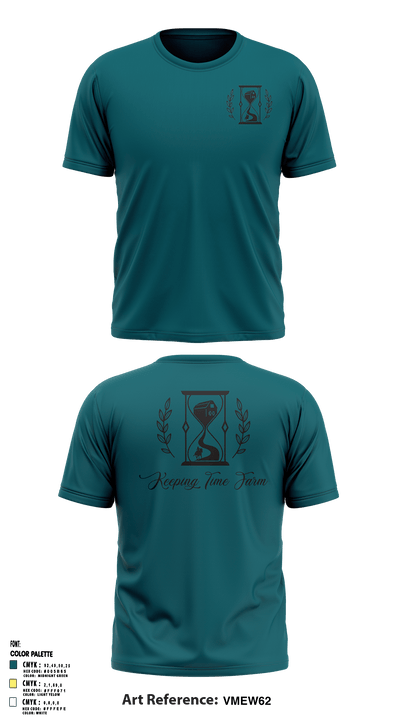 Keeping Time Farm 90678690 Short Sleeve Performance Shirt - 5
