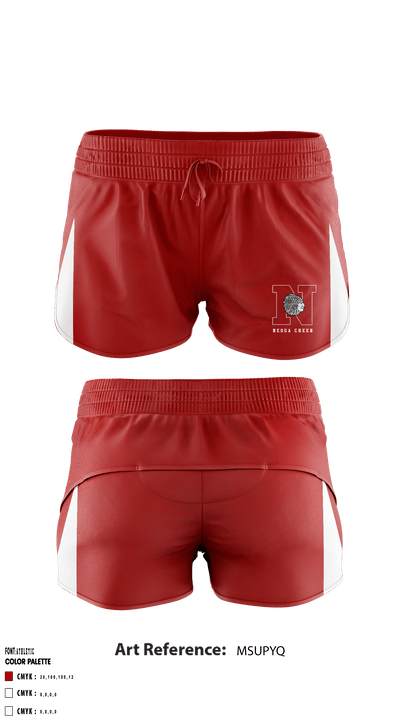 Neoga High School Cheer 95886209 Women's Shorts - 1