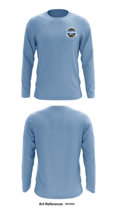 Ponte Vedra track & field 25755049 Long Sleeve Performance Shirt - 3