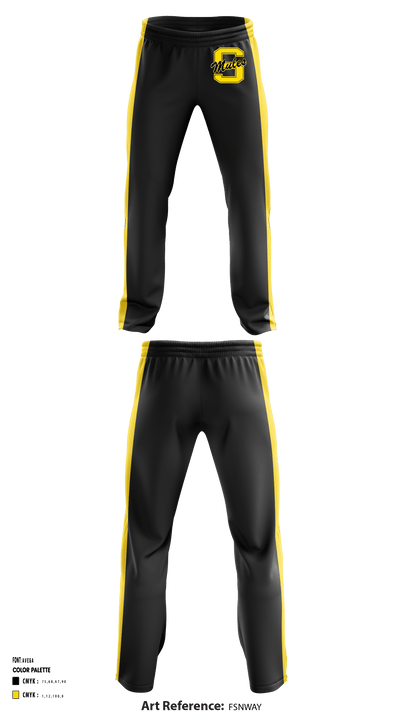 Solanco Midget Football Association 19293177 Sweatpants - 1