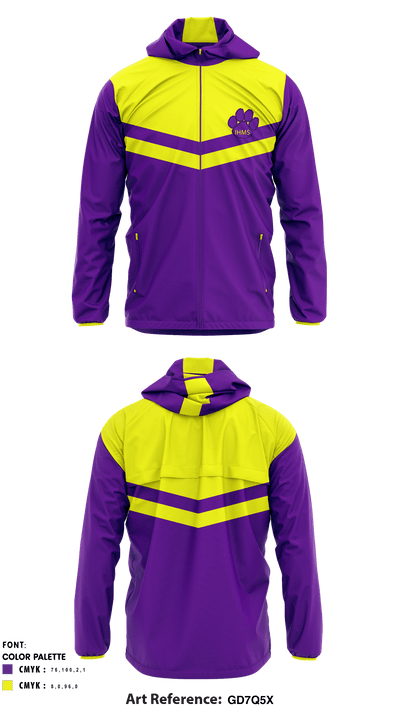 Independence High Magnet School 74440255 Windbreaker - 1