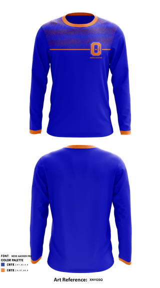 Long Sleeve Performance Shirt, Oneida High School Cross Country, Cross Country, Teamtime, Team time, sublimation, custom sports apparel, team uniforms, spirit wear, spiritwear, sports uniforms, custom shirts, team store, custom team store, fundraiser sports, apparel fundraiser