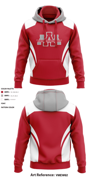 Hoodie, Archer Athletic Association, School Spirit Store, Teamtime, Team time, sublimation, custom sports apparel, team uniforms, spirit wear, spiritwear, sports uniforms, custom shirts, team store, custom team store, fundraiser sports, apparel fundraiser