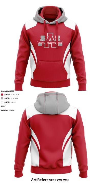 Archer Athletic Association 85302557 Hoodie - 3