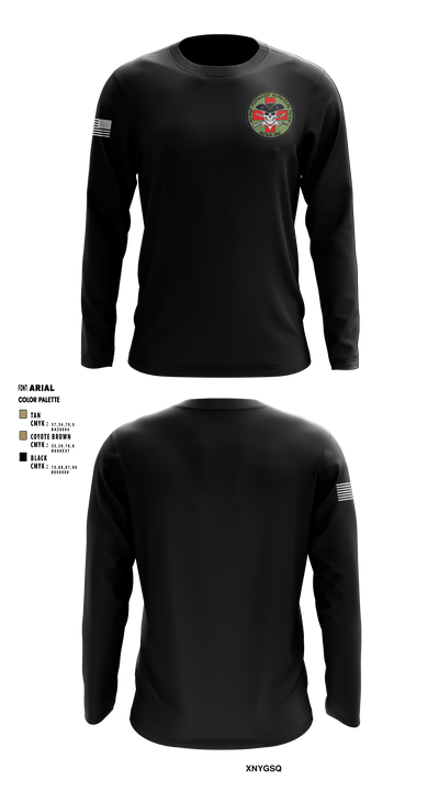 402nd Forward Surgical Team 1621441 Long Sleeve Shooting Shirt - 3