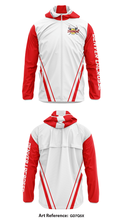 Denver Lacrosse 63783667 Windbreaker - 1