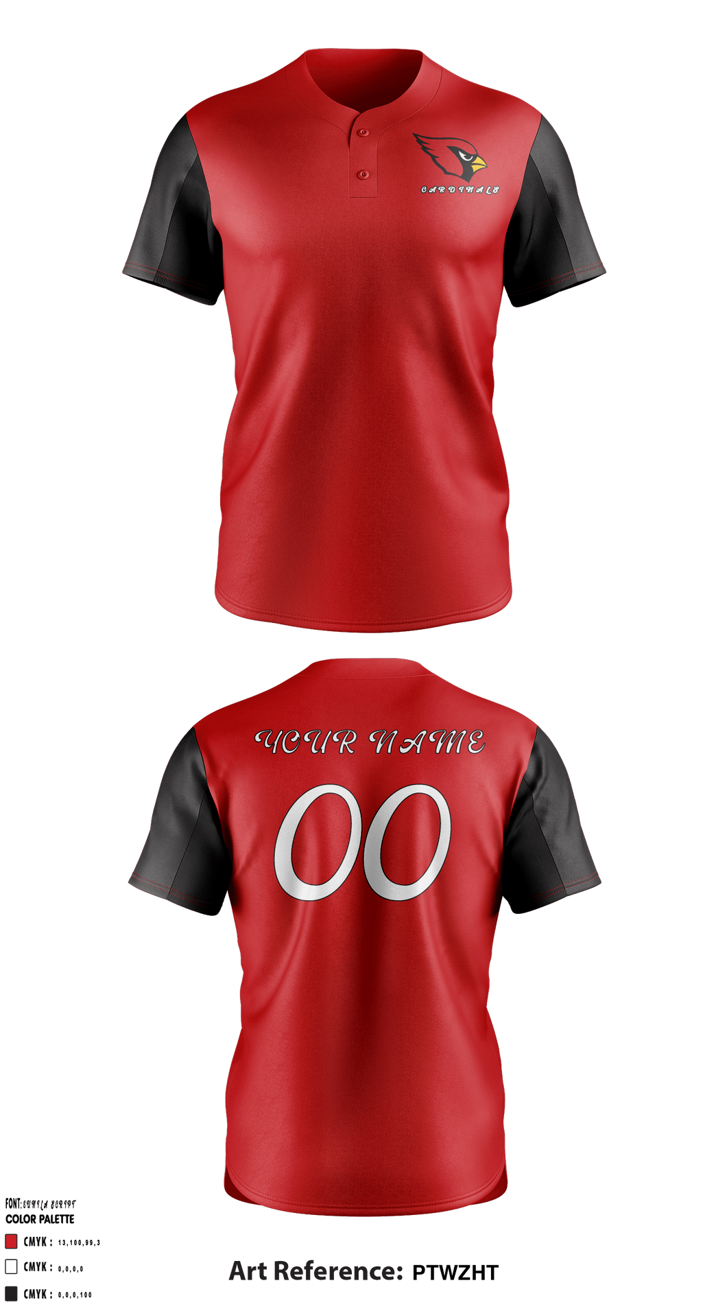 Cardinals Softball Uniform Jersey