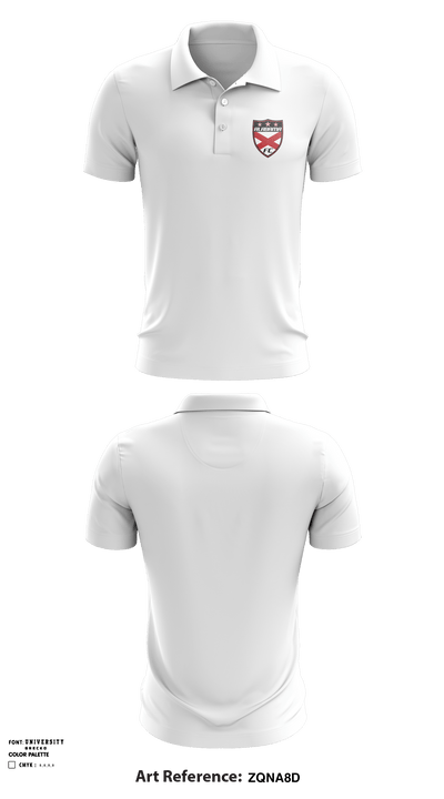 Alabama FC 6060927 Short Sleeve Performance Polo - 10