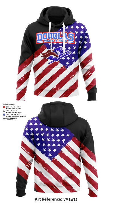 Douglas High School Track 70355725 Hoodie - 4