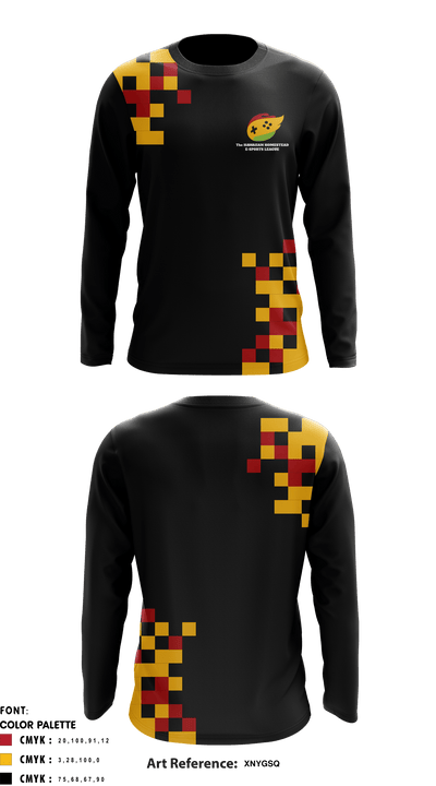 Hawaii Gamers & Streaming Association 501c3 60906741 Long Sleeve Performance Shirt - 2