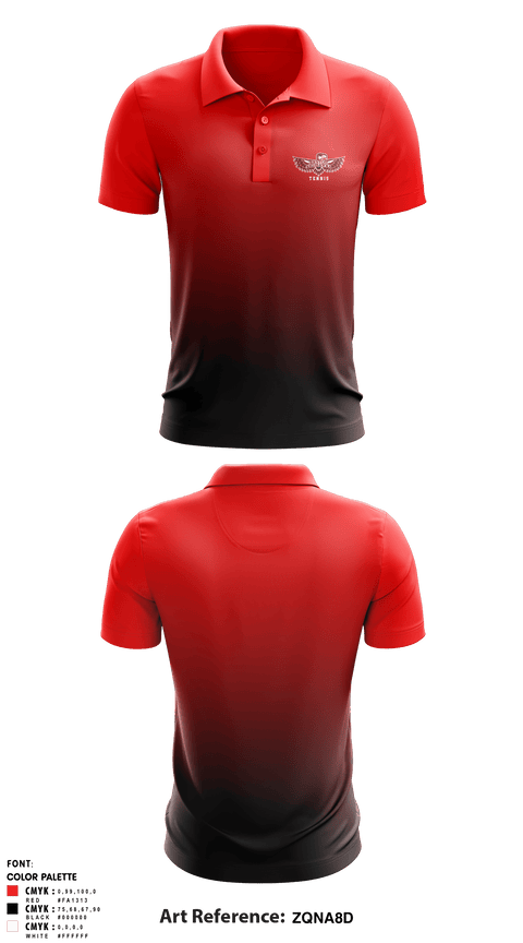 Short Sleeve Performance Polo, Renton Redhawks, Tennis, Teamtime, Team time, sublimation, custom sports apparel, team uniforms, spirit wear, spiritwear, sports uniforms, custom shirts, team store, custom team store, fundraiser sports, apparel fundraiser