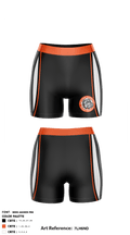 Luther Burbank High School Volleyball 37547294 Women's Compression Shorts - 1