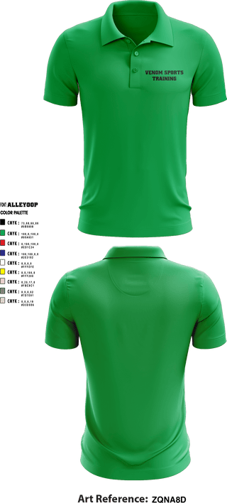 Short Sleeve Performance Polo, Venom Sports Training, Men's Basketball, Teamtime, Team time, sublimation, custom sports apparel, team uniforms, spirit wear, spiritwear, sports uniforms, custom shirts, team store, custom team store, fundraiser sports, apparel fundraiser