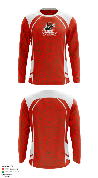 Long Sleeve Performance Shirt, Slidell High School Cheer, School Spirit Store, Teamtime, Team time, sublimation, custom sports apparel, team uniforms, spirit wear, spiritwear, sports uniforms, custom shirts, team store, custom team store, fundraiser sports, apparel fundraiser