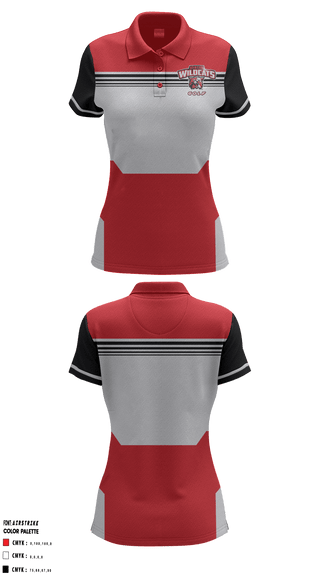 Women's Short Sleeve Performance Polo, Kenton High School Golf, Golf, Teamtime, Team time, sublimation, custom sports apparel, team uniforms, spirit wear, spiritwear, sports uniforms, custom shirts, team store, custom team store, fundraiser sports, apparel fundraiser