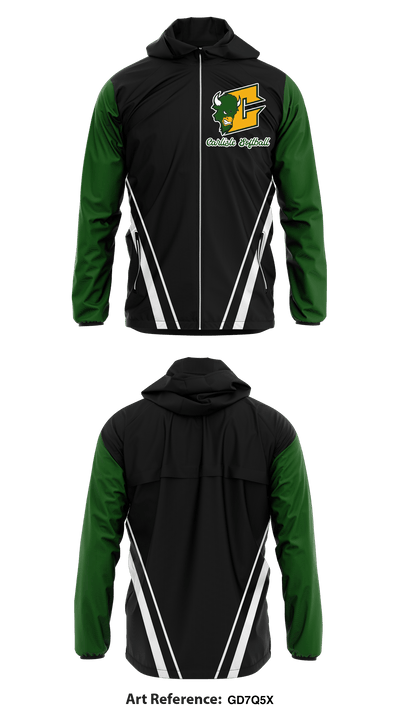 carlisle softball 50489526 Windbreaker - 2