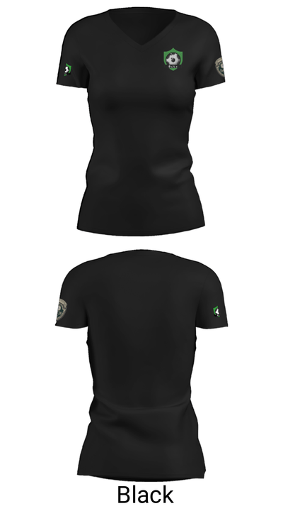 Test SF Logo 16004450 Women's Short Sleeve V-neck Shirt - 5