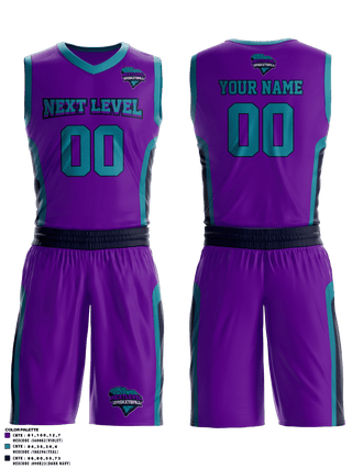Basketball Uniform, Next Level SC, Men's Basketball, Teamtime, Team time, sublimation, custom sports apparel, team uniforms, spirit wear, spiritwear, sports uniforms, custom shirts, team store, custom team store, fundraiser sports, apparel fundraiser