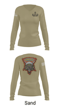 18th Ordnance Company EOD 8486026 Women's Long Sleeve V-neck Shirt - 23