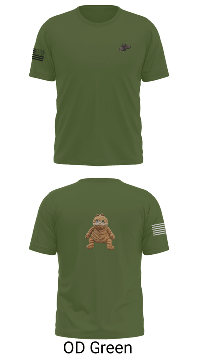 3rd plt 1st squad 3182446 Short Sleeve Performance Shirt - 41