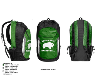 Gear Bag, The Herd, Men's Basketball, Teamtime, Team time, sublimation, custom sports apparel, team uniforms, spirit wear, spiritwear, sports uniforms, custom shirts, team store, custom team store, fundraiser sports, apparel fundraiser