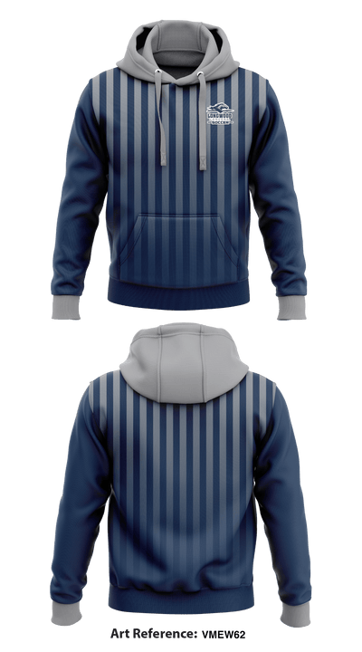 Longwood University Soccer 26810566 Hoodie - 1