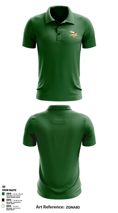 Northland Vikings Basketball 42820679 Short Sleeve Performance Shirt - 1