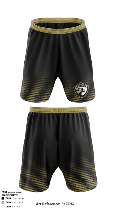 Arroyo Valley High School Swimming 84930750 Athletic Shorts With Pockets - 1