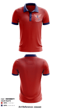 Washington Academy Wrestling 3063553 Short Sleeve Performance Polo - 1