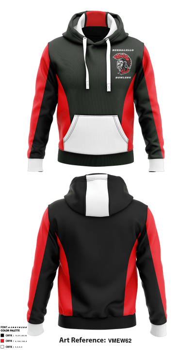 Bernalillo High School Bowling 14046792 Hoodie - 1