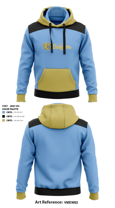 Frontier High School Basketball 25907236 Hoodie - 1