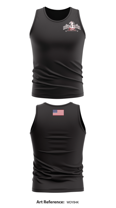 Bella Vista High School softball 97622292 Tank Top - 1