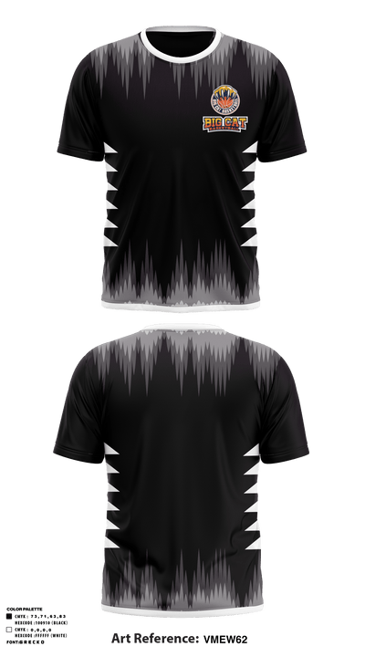 Big Cat Basketball 79078266 Short Sleeve Performance Shirt - 1