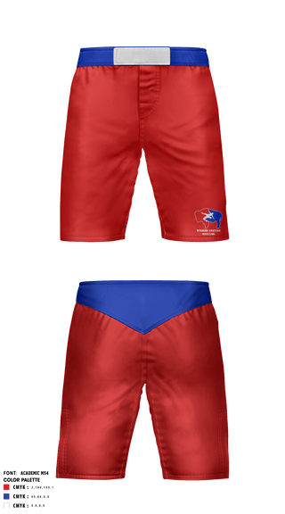 Fight Shorts, Wyoming Amateur Wrestling Association, Wrestling, Teamtime, Team time, sublimation, custom sports apparel, team uniforms, spirit wear, spiritwear, sports uniforms, custom shirts, team store, custom team store, fundraiser sports, apparel fundraiser