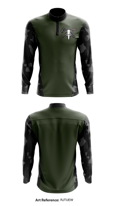 BushRats 52640068 Quarter Zip Jacket - 1