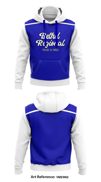 Bethel Regional track and field 80774987 Hoodie - 1