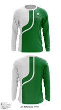 Margaretta High School Track 16919692 Long Sleeve Performance Shirt - 1