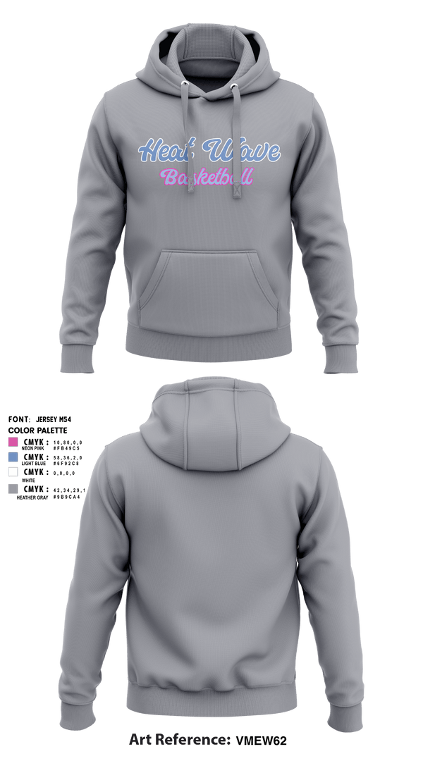 Hoodie, Heat Wave, Men's Basketball, Teamtime, Team time, sublimation, custom sports apparel, team uniforms, spirit wear, spiritwear, sports uniforms, custom shirts, team store, custom team store, fundraiser sports, apparel fundraiser