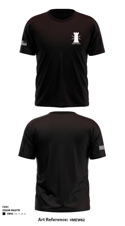 Utilities Platoon 49968912 Short Sleeve Performance Shirt - 1