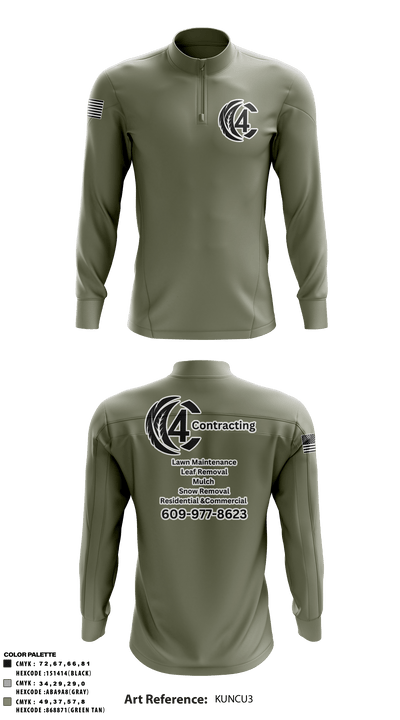 C4 36536830 Quarter Zip Jacket - 5