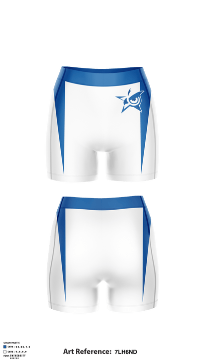 Joshua Volleyball 40324165 Women's Compression Shorts - 2